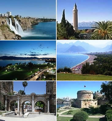Antalya city collage